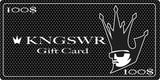 KNGSWR gift cards