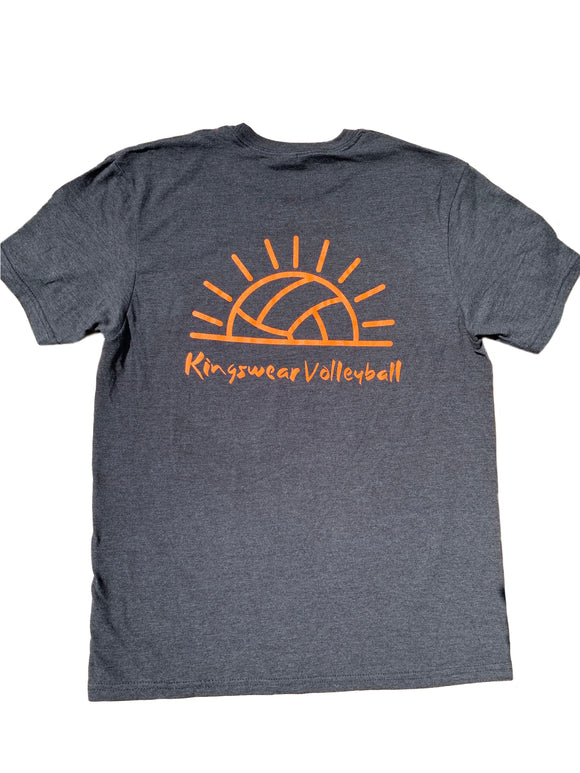 T-shirt coucher de soleil volleyball