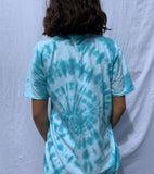 T -shirt tie-dye spirale