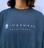 T-shirt ballon de volleyball en feu